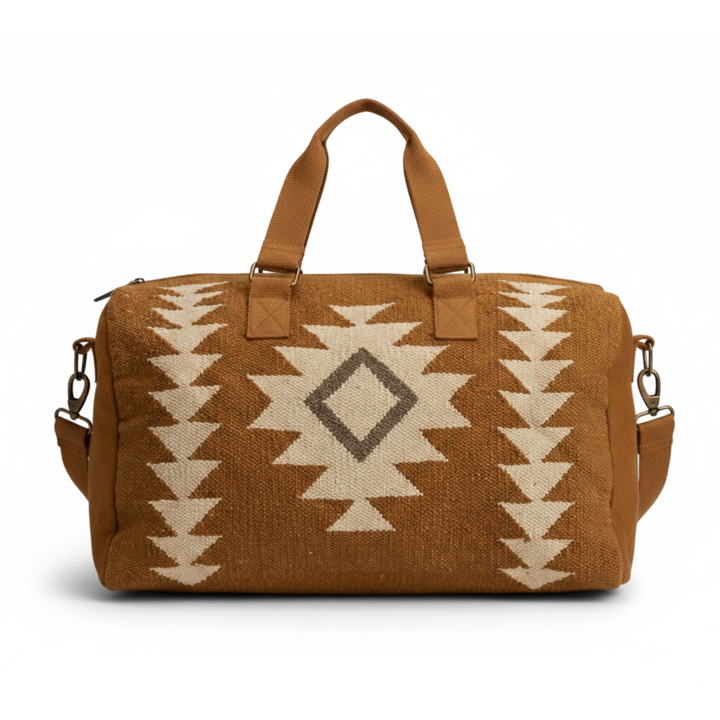 The Desert Nomad Kilim Weekender Duffle | Western Inspired Bag