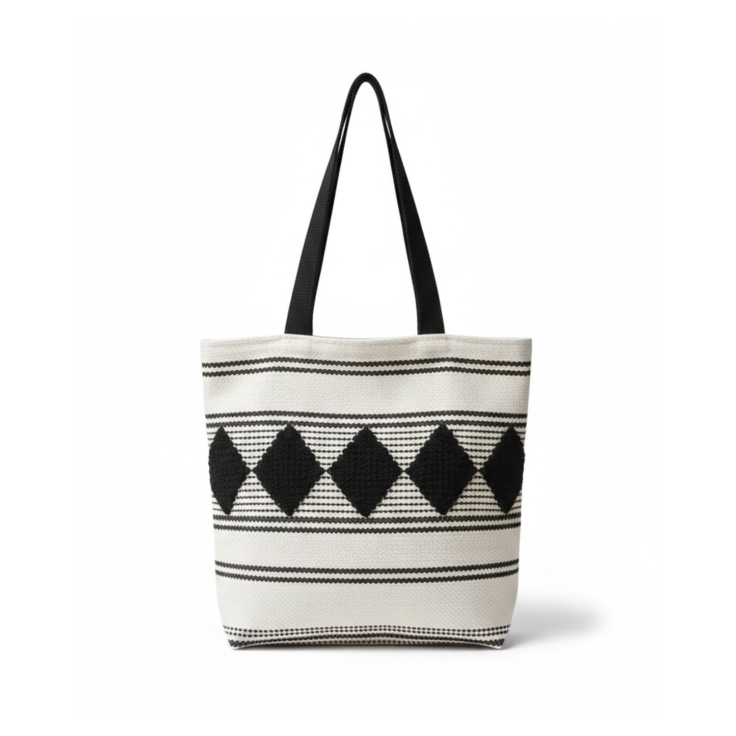 Diamond Weave Classic Tote Bag