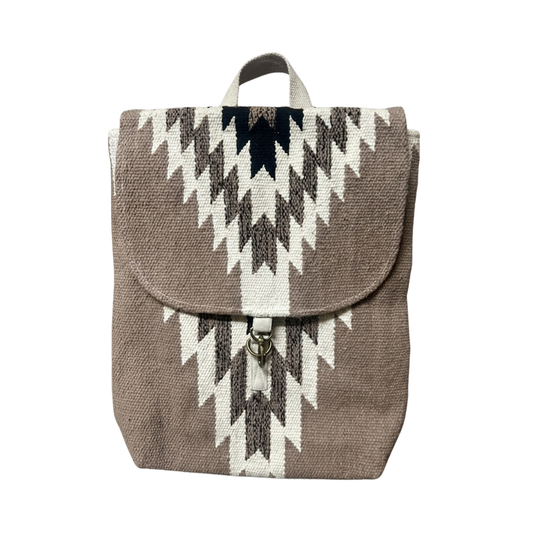 Gray Aztec Backpack