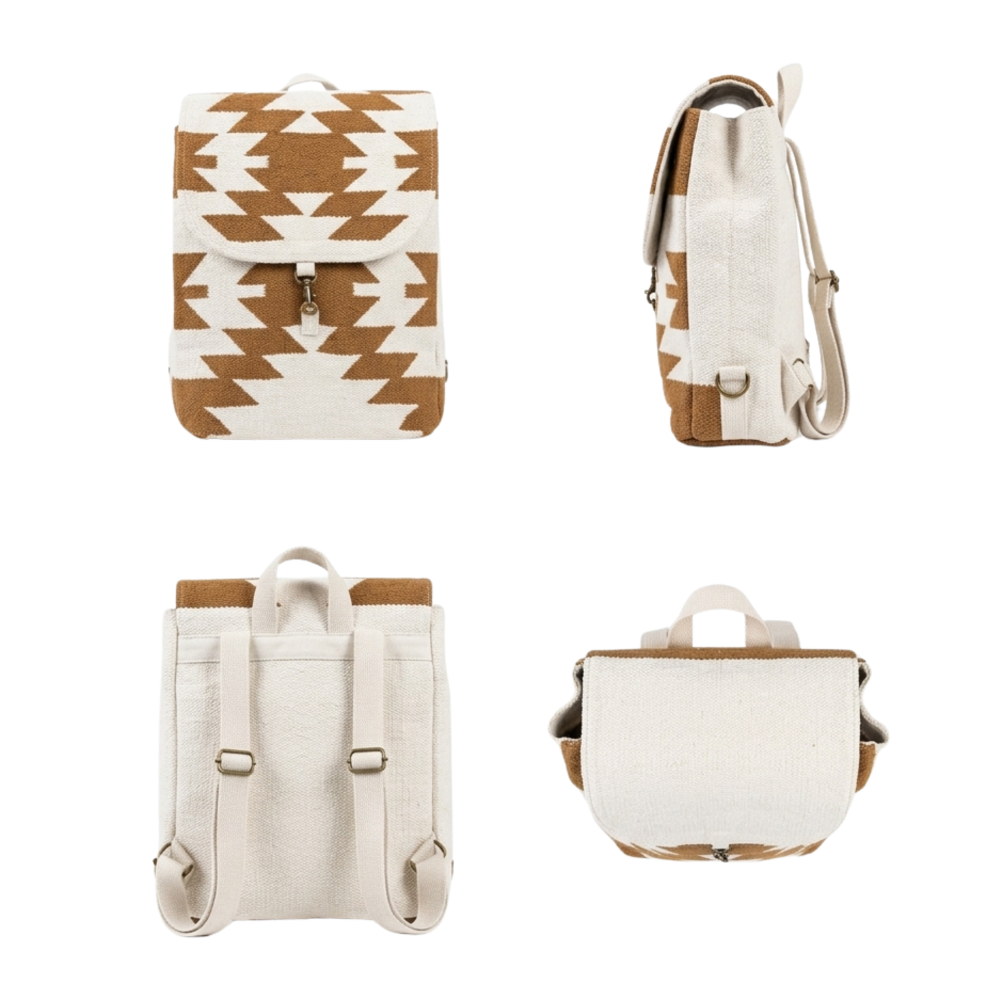 Mustard Aztec Backpack